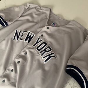 Roger Clemens Wade Boggs #12 New York Yankees Russell Athletic Jersey